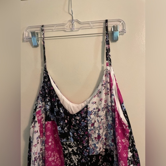 Andree by Unit Boho Floral Patchwork Maxi Dress New With Tags Size 3X - Picture 8 of 12